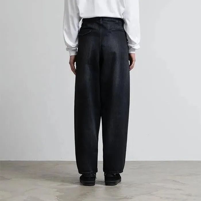 パンツ Selvage Denim Two Tuck Pants Graphpaper (グラフペーパー) Selvage Denim Two Tuck Pants