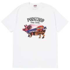 PORK STORE TEE / WHITE / プリント ティーシャツ