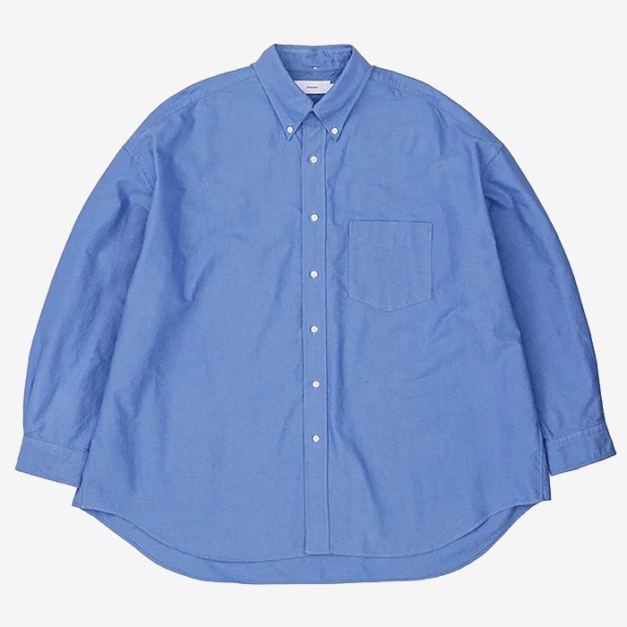 Oxford L/S Oversized B.D Shirt / Sax