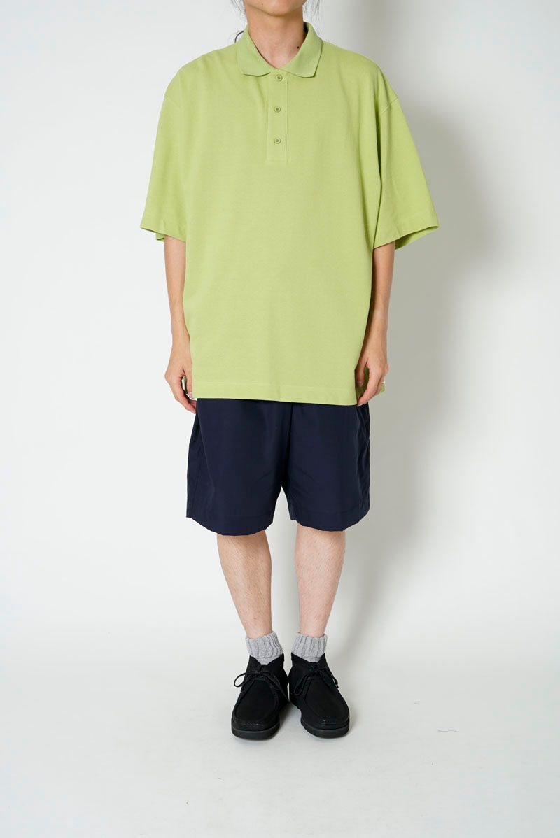 PIQUET POLO SHIRT / LIME