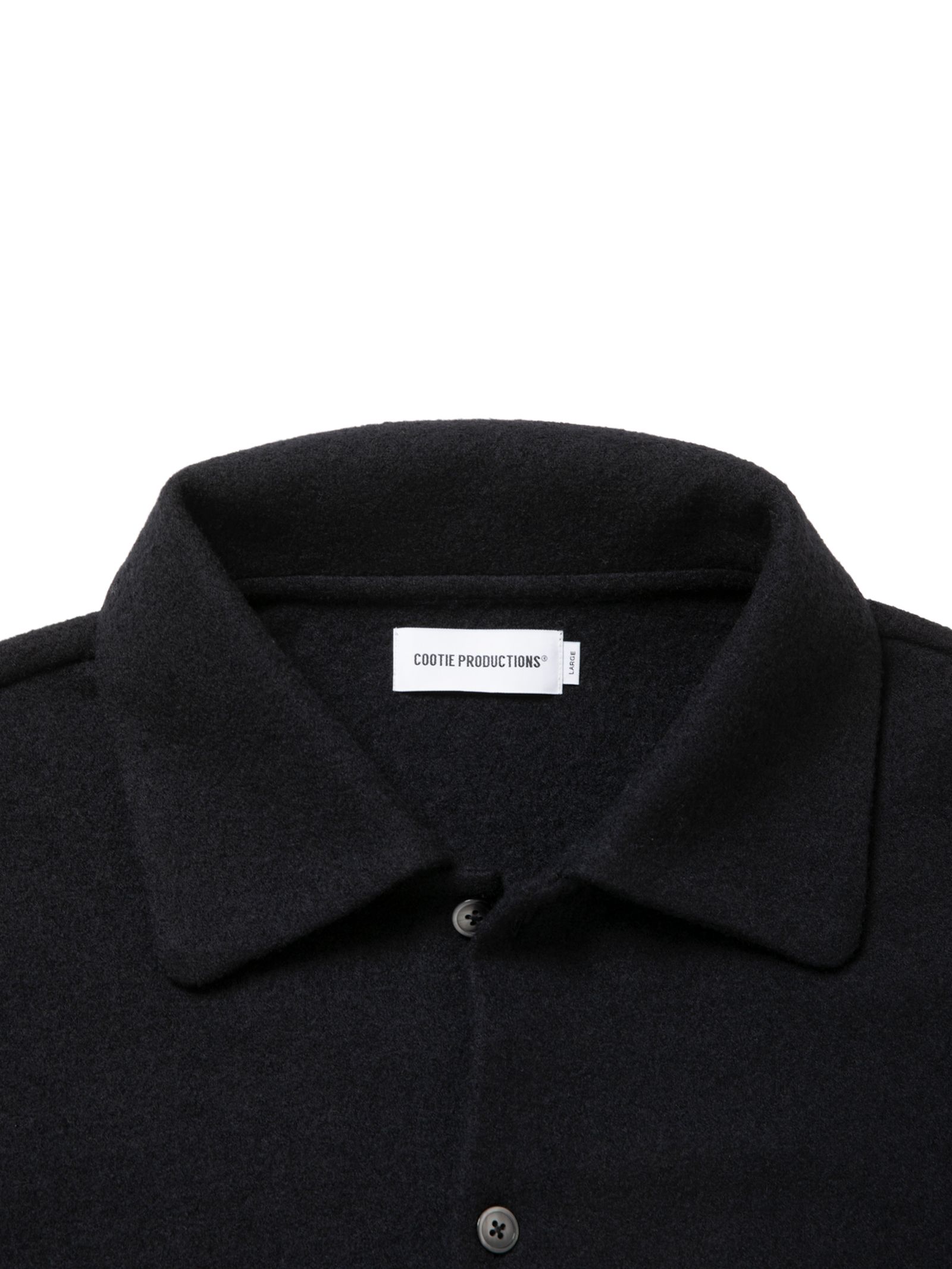 W/N Boucle Polo Cardigan / BLACK /  ポロカーディガン / CTE-26A307