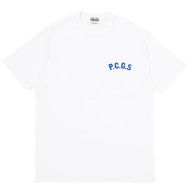 PORKCHOP/CIRCLE PORK TEE/ホワイト PORKCHOP GARAGE SUPPLY - CIRCLE PORK TEE (WHITE) / サークル