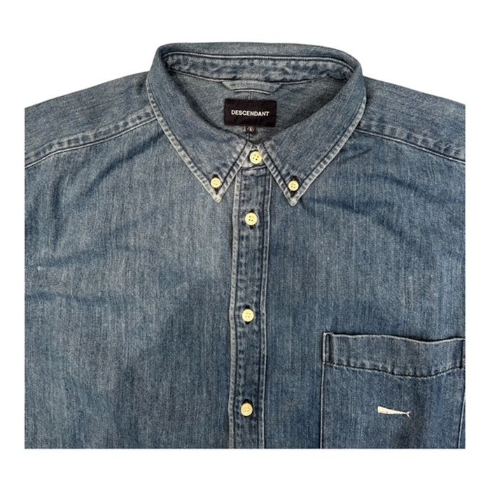 ALLEN DENIM LS SHIRT / INDIGO