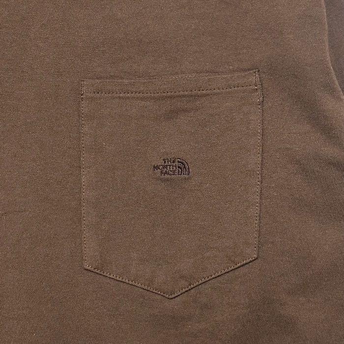 8oz Field Long Sleeve Pocket Tee / BR(Brown)