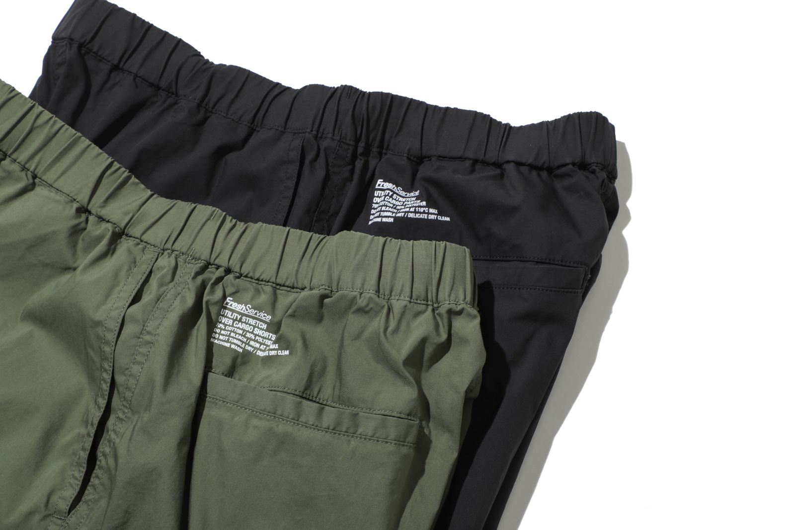 Utility Stretch Over Cargo Shorts / ユーティリティーストレッチオーバーカーゴショーツ - F