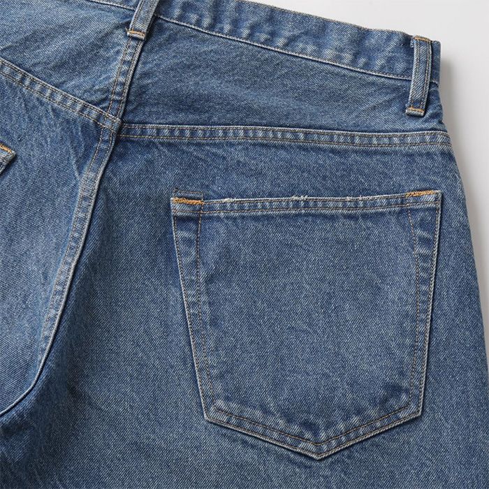 WASHED DENIM PANTS | WASHED BLUE