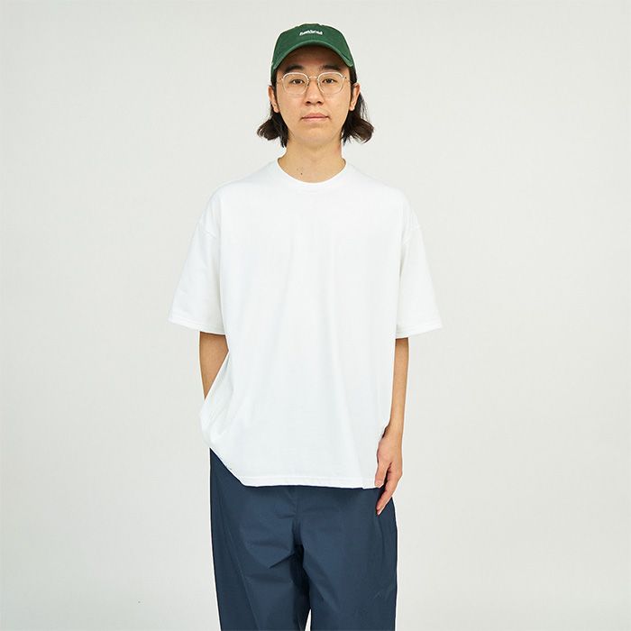 DRY JERSEY S/S CREW NECK TEE / WHITE