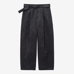 Dry Westpoint Barrel-Fit Belted Pant / Black
