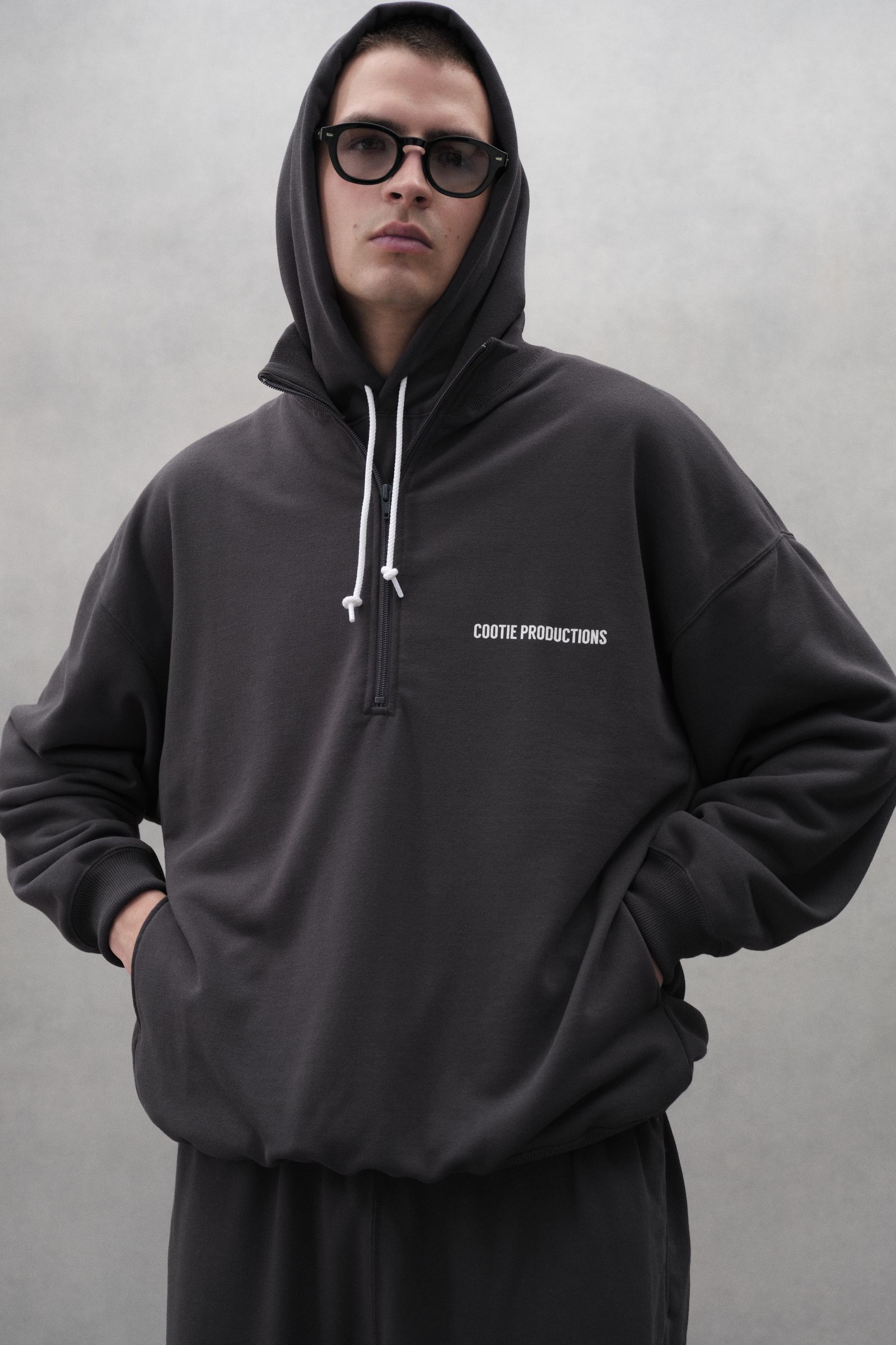 COOTIE DRY TECH SWEAT HOODIE ブラックXL