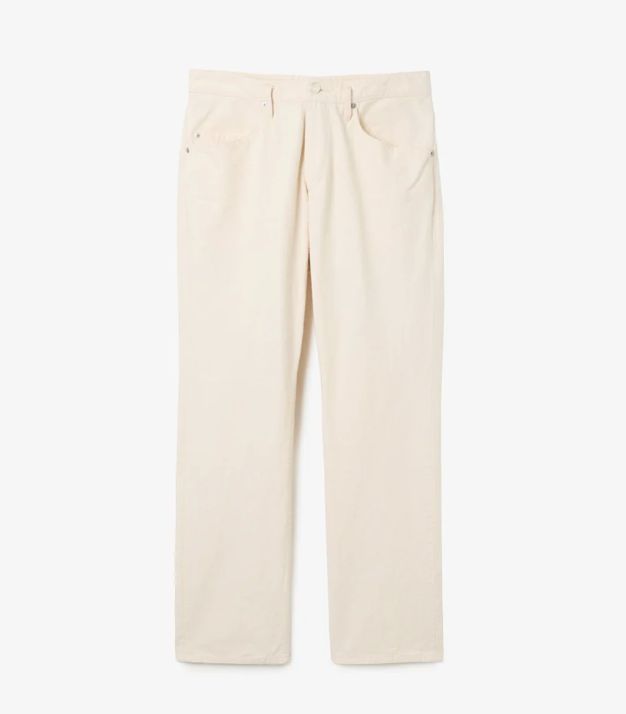 TRUCKER 5P JEANS COTTON OXFORD / NATURAL / 5ポケット パンツ
