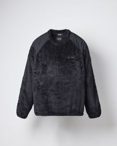 WILD THINGS / SHAGGY FLEECE PULLOVER / Black