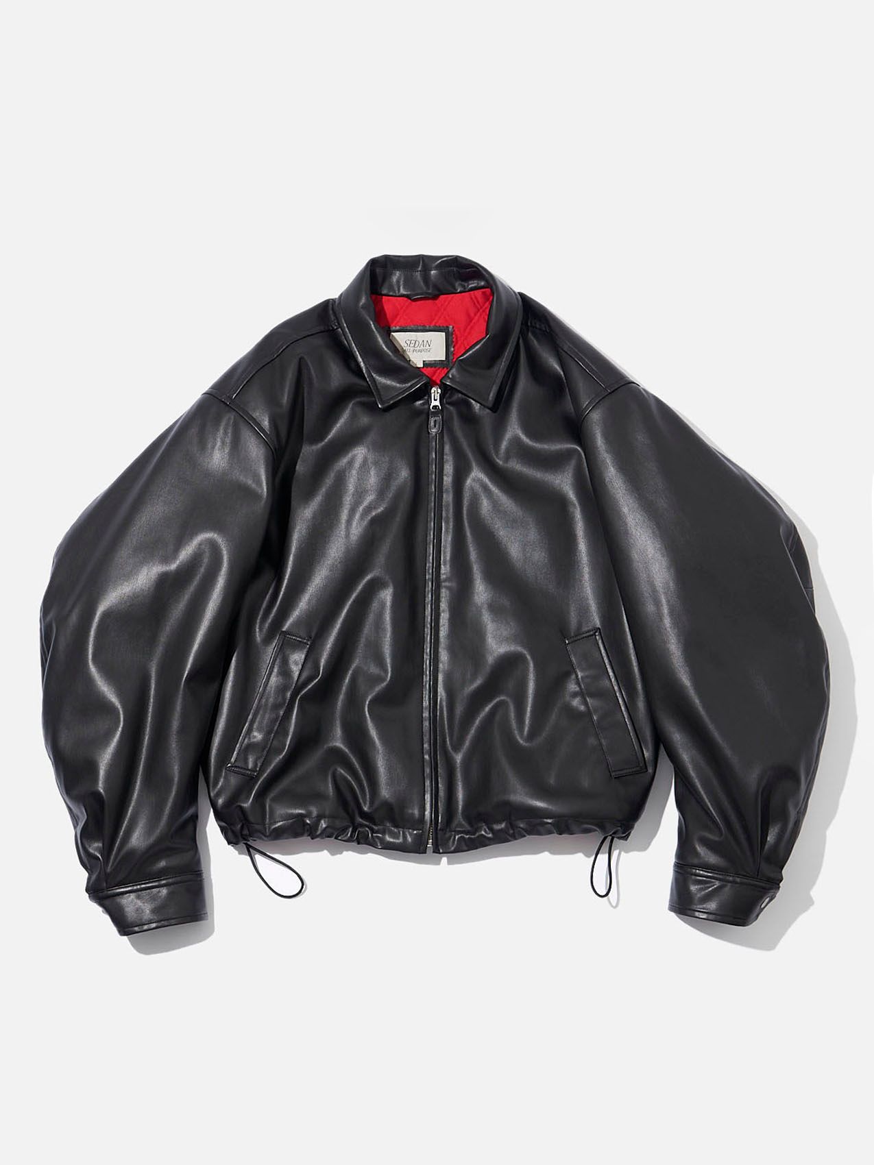 SEDAN ALL-PURPOSE - SYNTHETIC LEATHER SPORTS JACKET / Black