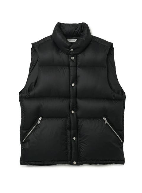EXPLORER DOWN VEST NYLON MINI RIPSTOP WITH WINDSTOPPER® / BLACK / ダウンベスト / NN-V4701