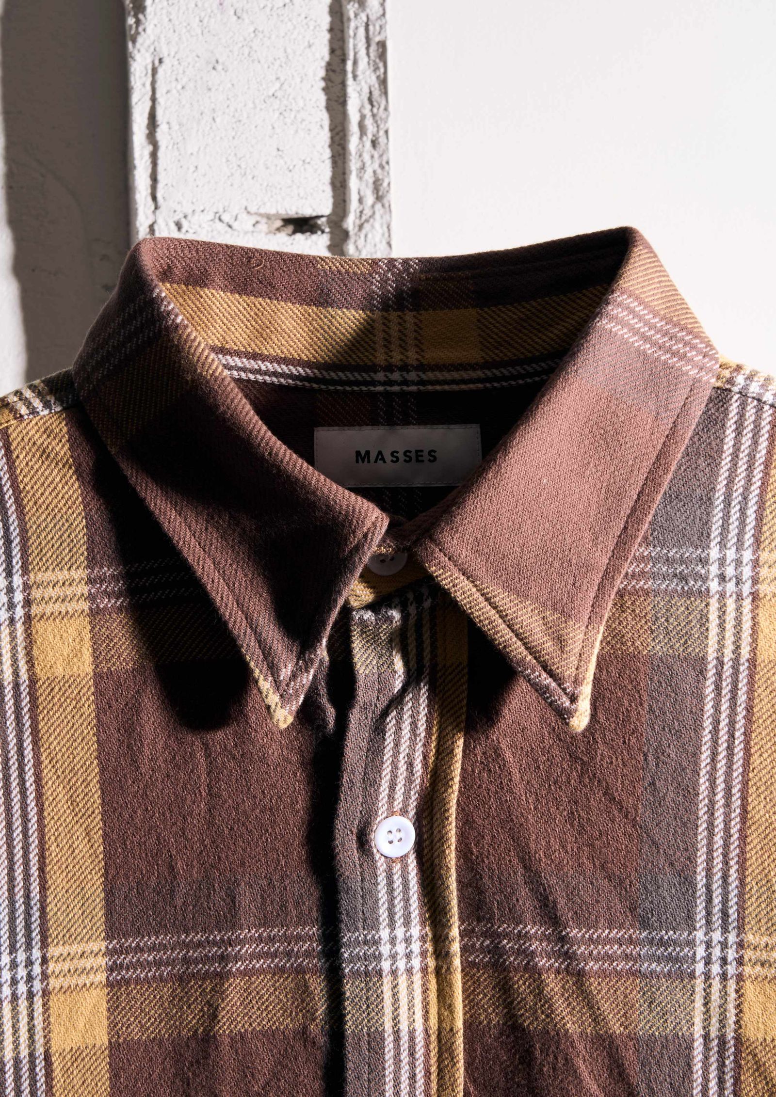 HAVY FLANNEL SHIRT / MUSTARD / フランネル シャツ