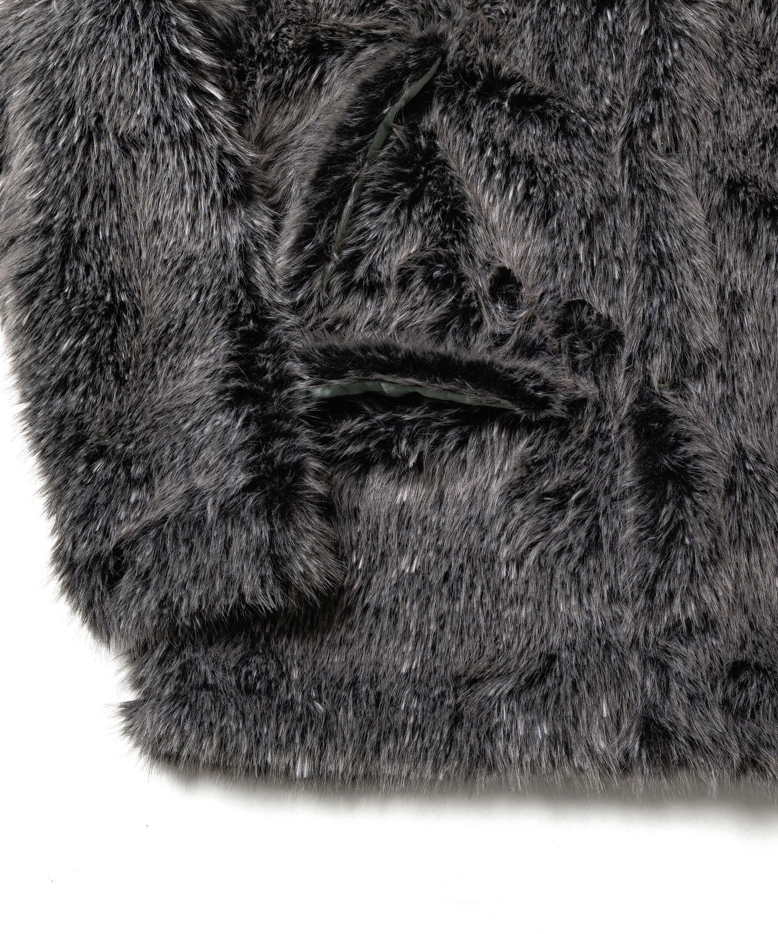 FUR COAT / BLACK / ファーコート