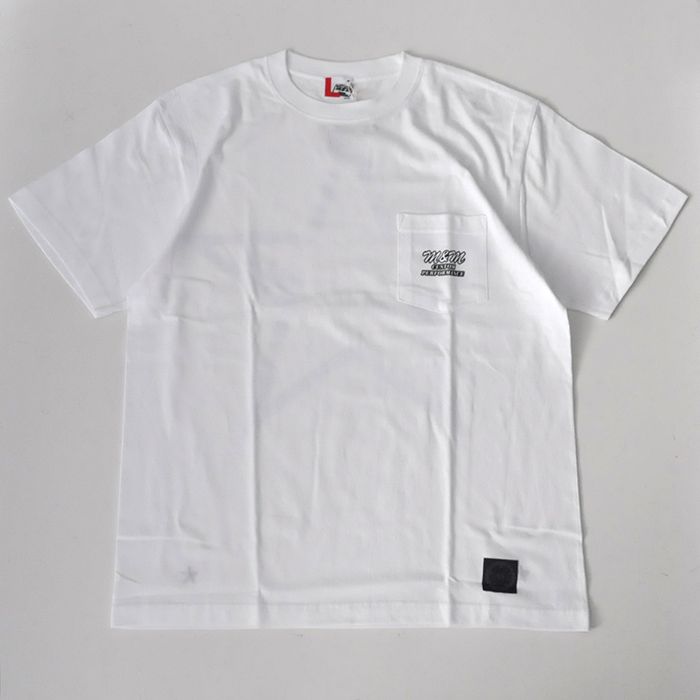 Edge Star Pocket Tee / WHITE / グラフィックロゴポケットティー