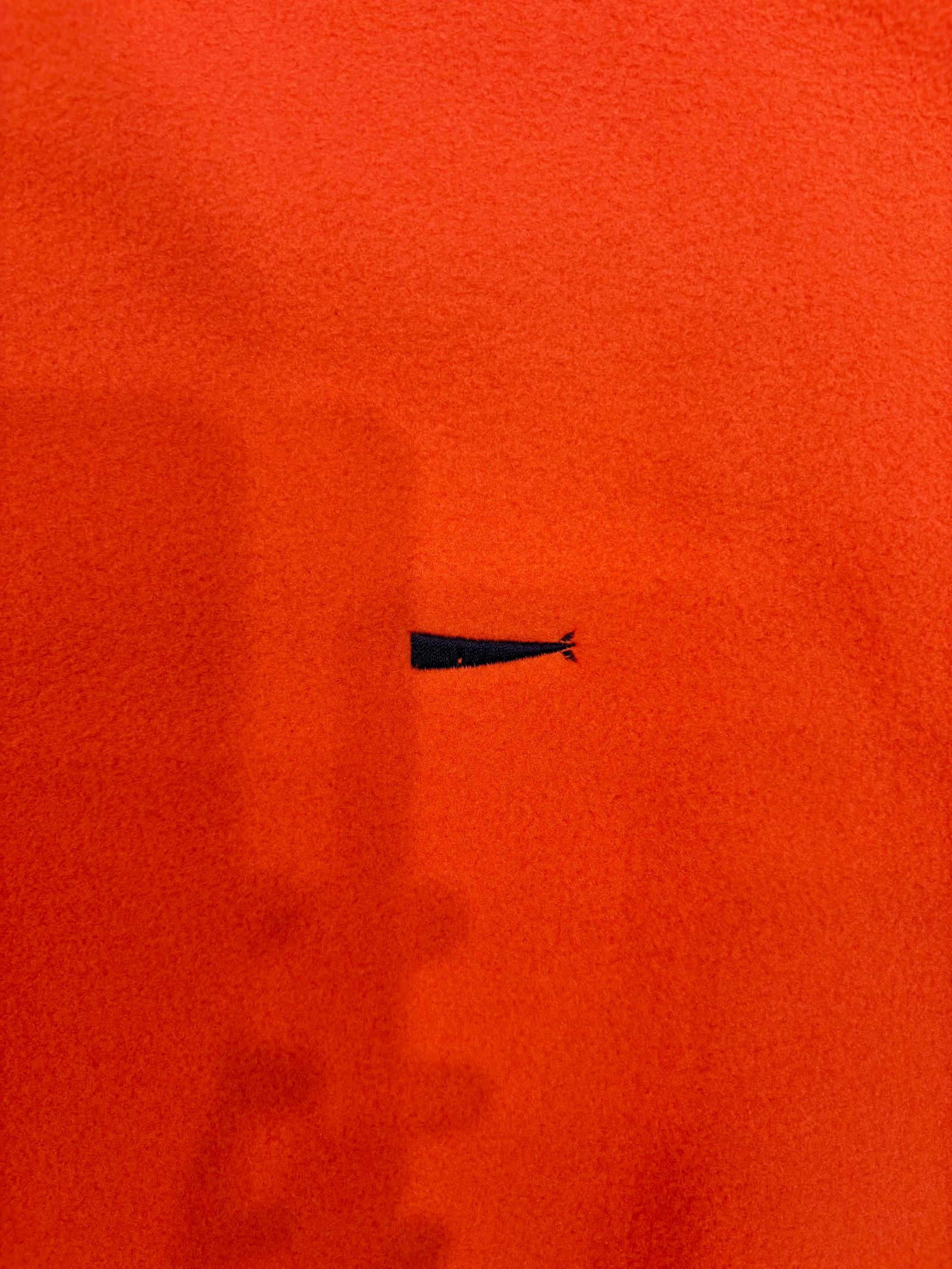 KNOT FLEECE CARDIGAN / ORANGE