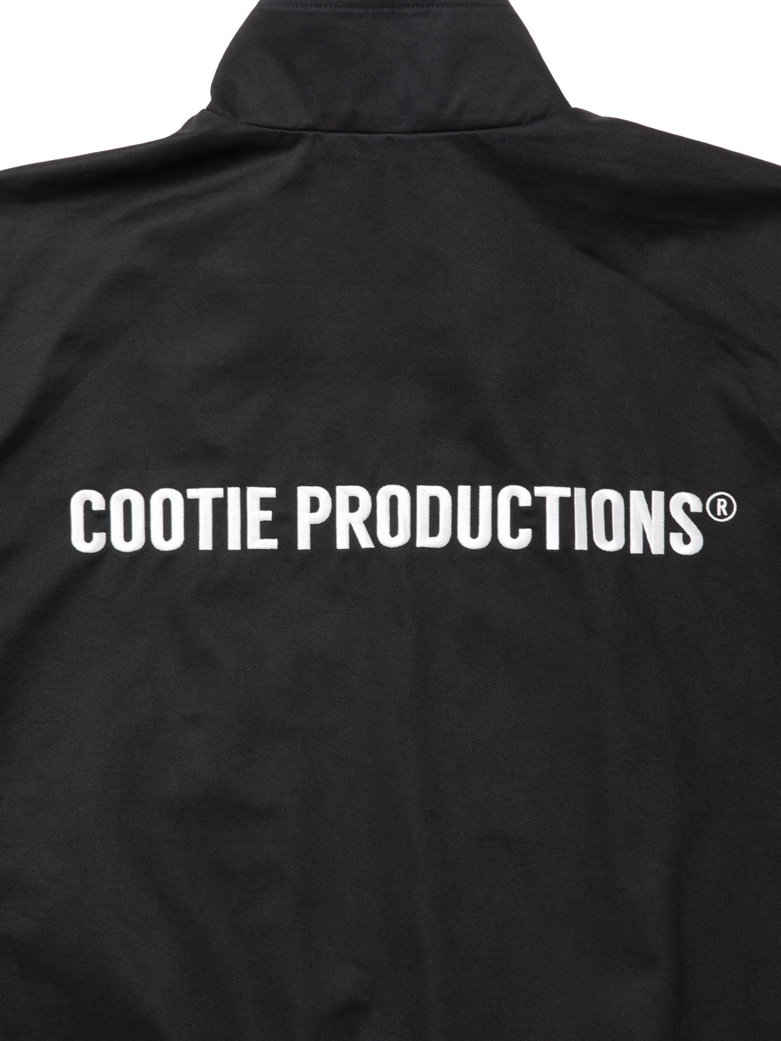 Cotton Twill Track Jacket / BLACK /  トラックジャケット