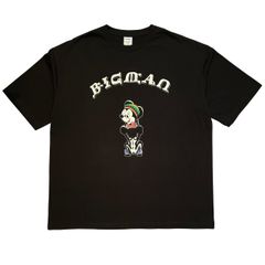 BIGMAN T SHIRT / BLACK / プリントシャツ