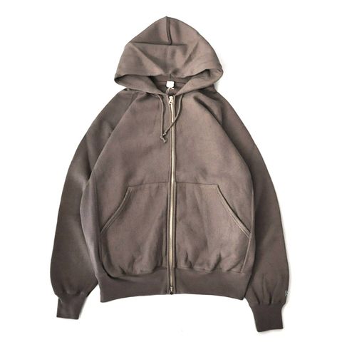 Zip Hoodie Sweat / Slate Gray
