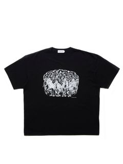 Print S/S Tee (Magical Design®) / BLACK /  コラボレーションティーシャツ