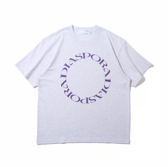 Round Logo Tee / Steam /  シルクスクリーンプリントティー