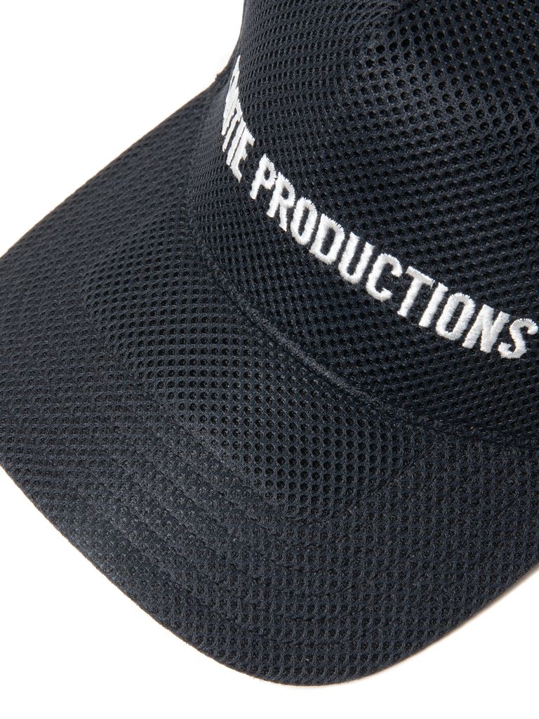 COOTIE PRODUCTIONS - Puff Mesh 5 Panel Cap / Black /メッシュ 