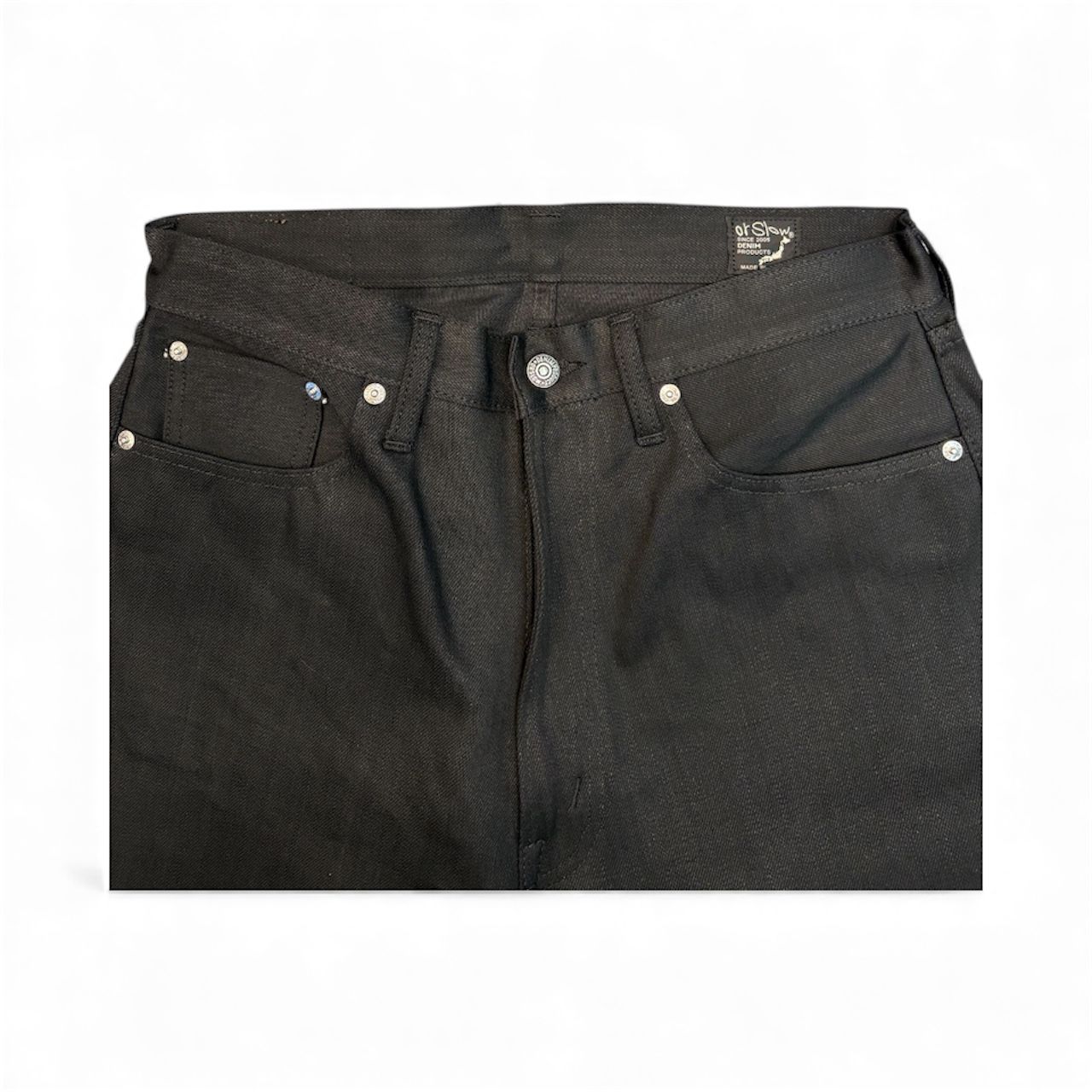 Better™ Gift Shop / OrSlow "100 Super Dad" Black Selvedge Denim Jean / Black / デニムパンツ