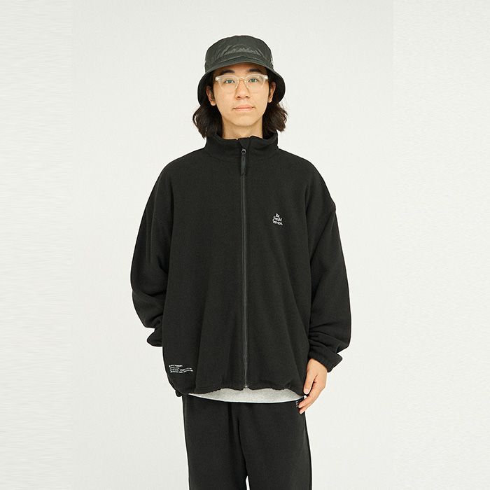 Refresh!Service. / FLEECE TRACK SUIT / BLACK