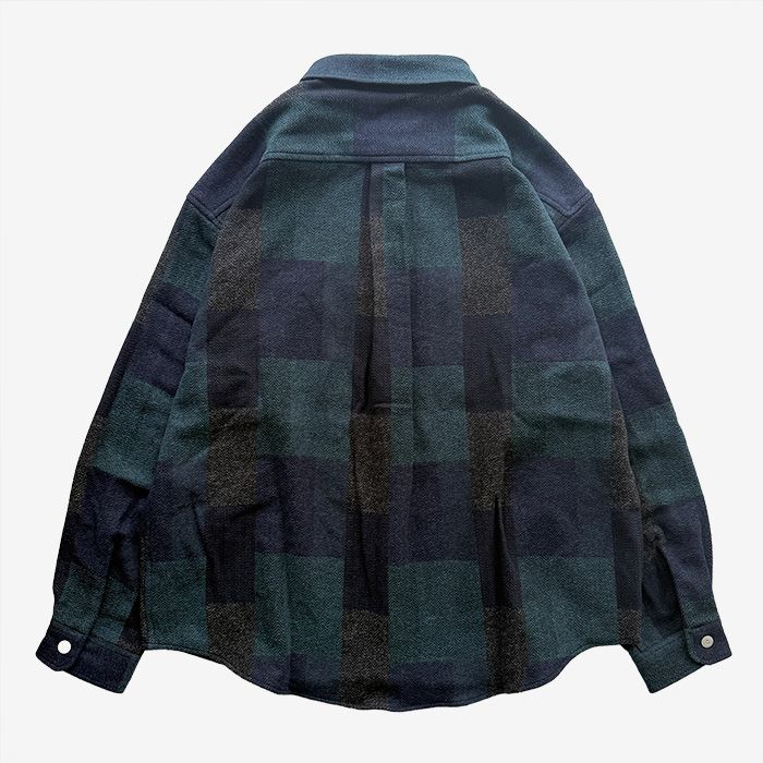 VANNING PLAID LS SHIRT / GREEN