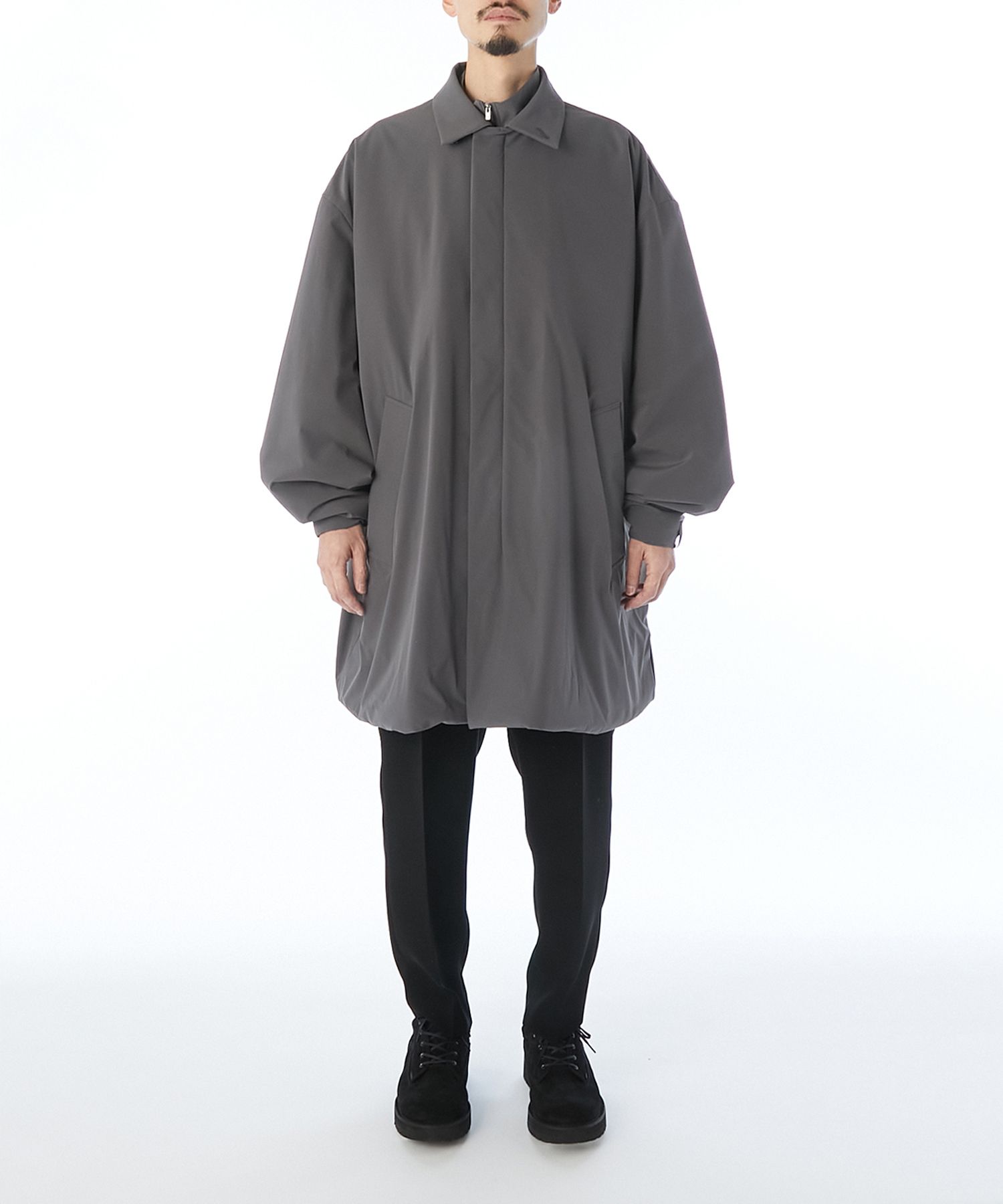2262-C009-002 / BALMACAAN COAT / BLACK / コート