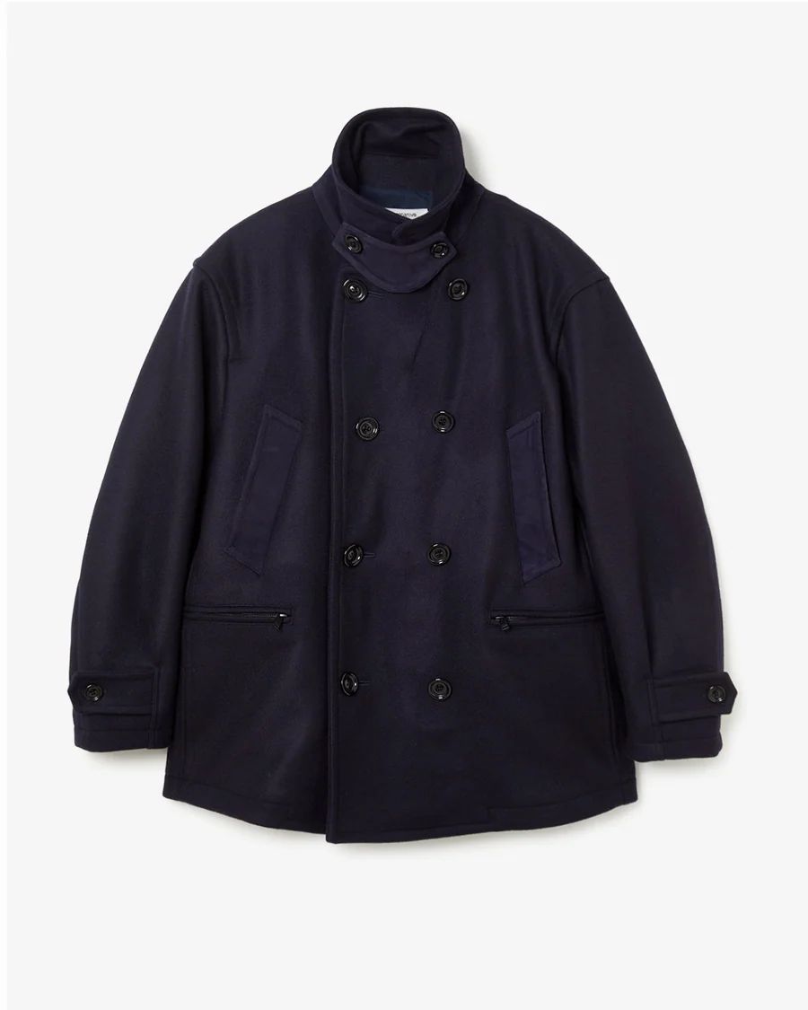 MARINER COAT WOOL DOUBLE MELTON WITH WINDSTOPPER® / DARK NAVY / コート