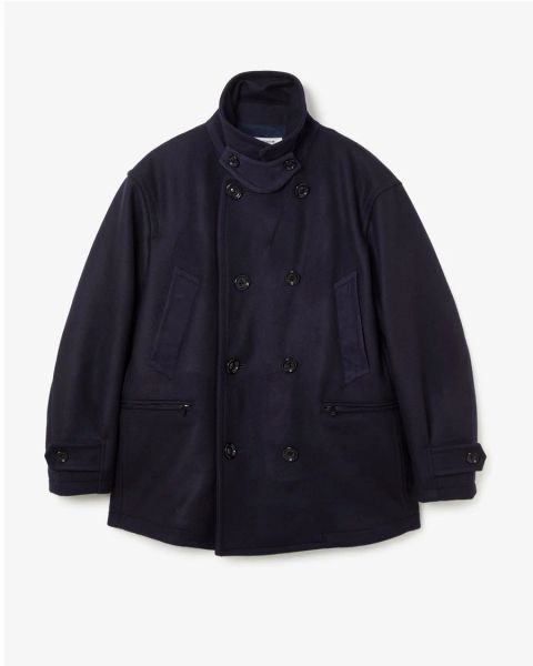 MARINER COAT WOOL DOUBLE MELTON WITH WINDSTOPPER® / DARK NAVY / コート