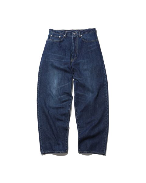 CORPORATE DENIM FIVE POCKET PANTS (FADE INDIGO) / FADE INDIGO