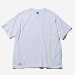 DRY JERSEY S/S CREW NECK TEE / WHITE