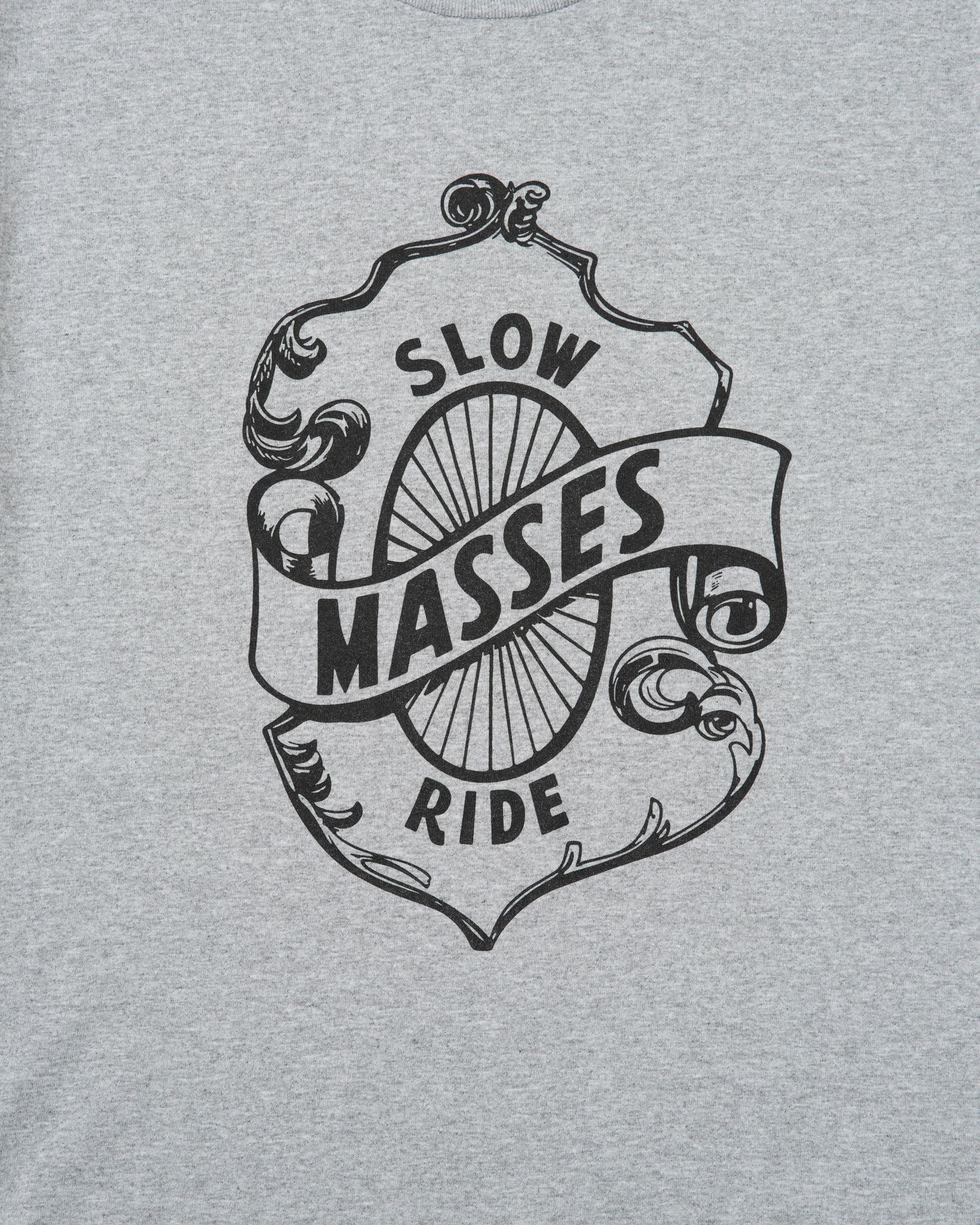 T-SHIRT SLOW RIDE / HEATHER / プリントティー