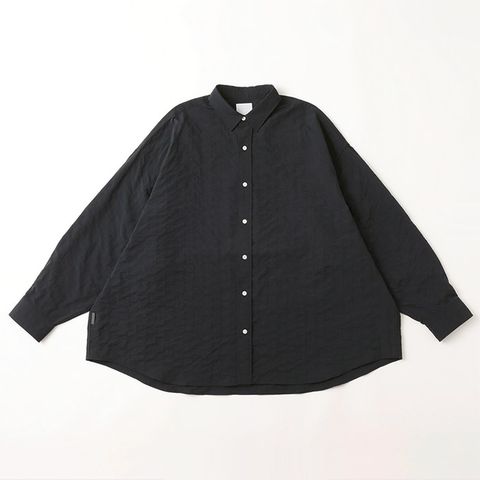 SFC NYLON STITCHED SHIRTS | D NAVY