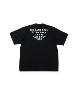 Typewriter S/S Tee (BigSilhouette) / BLK / プリントティーシャツ