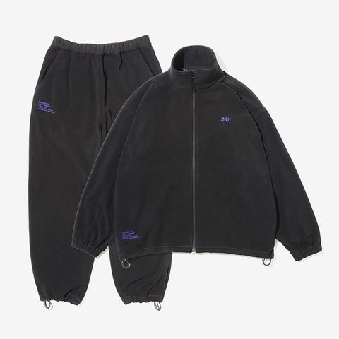 AS×FS FLEECE TRACK SUIT / BLACK