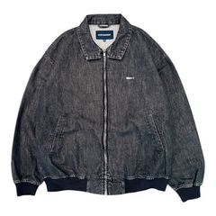 TEE DENIM JACKET / BLACK