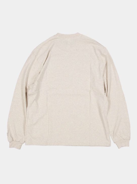 トップス ENDS and MEANS Pocket L/S Tee Porridge S ENDS and MEANS Pocket L/S Tee – CUXTON HOUSE