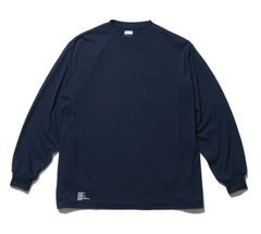 DRY JERSEY L/S CREW NECK TEE / NAVY