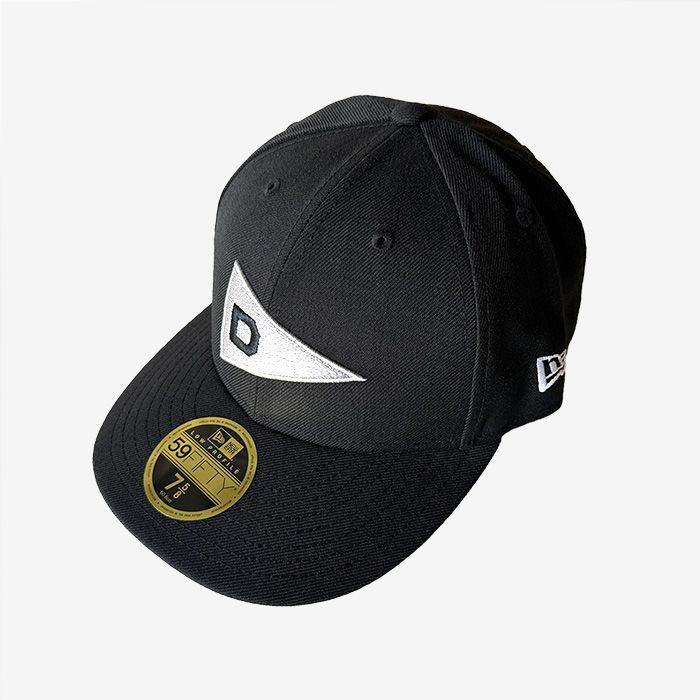 LETTERED LP 59FIFTY NEW ERA / BLACK