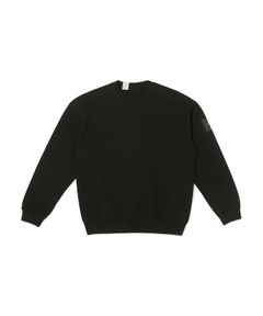 9262-CS81 / CREWNECK SWEATSHIRT / BLACK / クルーネック スウェット