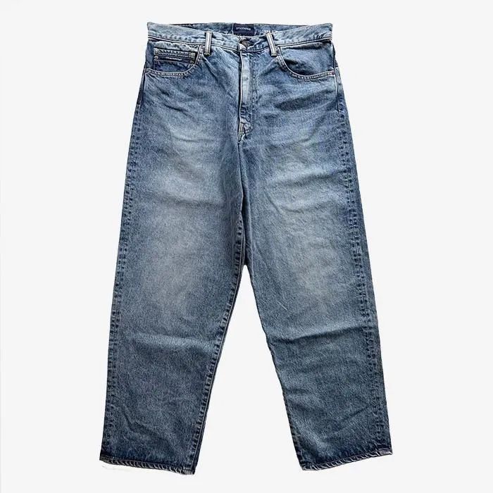 1995 DENIM TROUSERS BAGGY HARD WASH / INDIGO