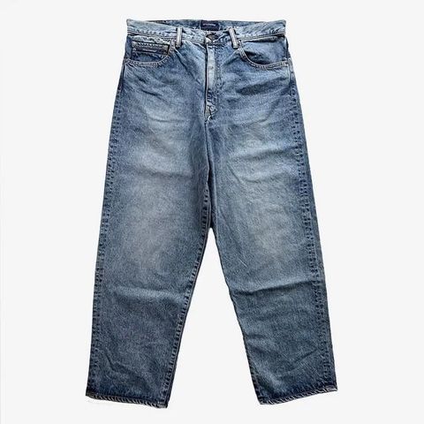 1995 DENIM TROUSERS BAGGY HARD WASH / INDIGO