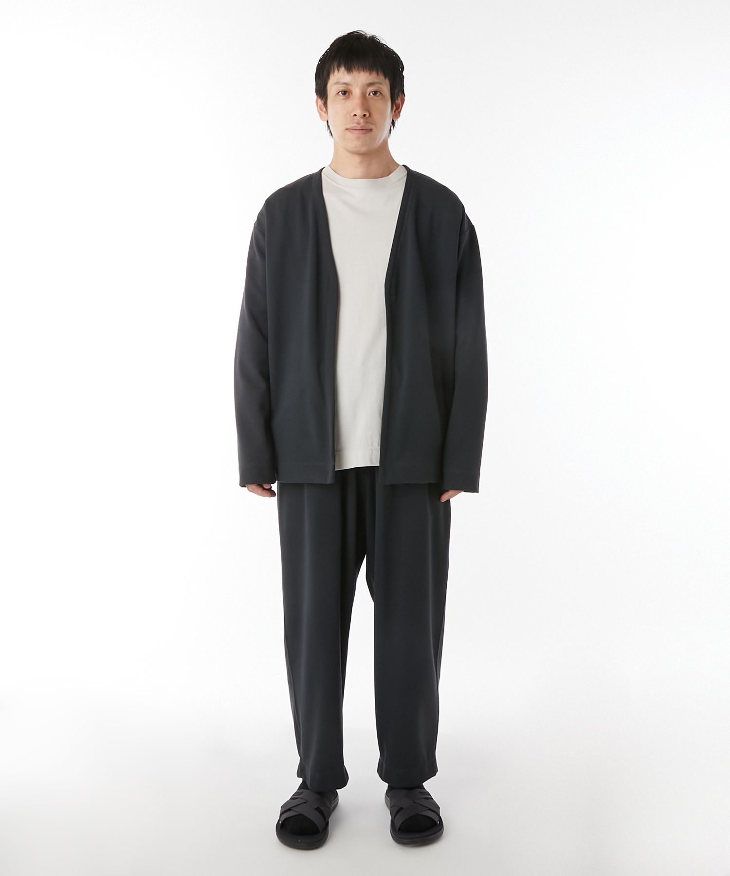 18RCH-190 / SHORT CARDIGAN / BLACK / カーディガン