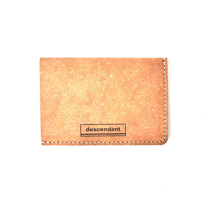 DESCENDANT - CREVICE CARD CASE / BEIGE | Stripe Online Store