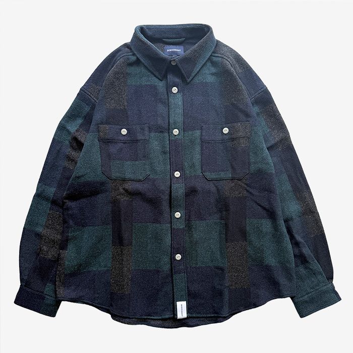 VANNING PLAID LS SHIRT / GREEN