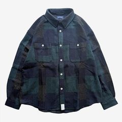 VANNING PLAID LS SHIRT / GREEN